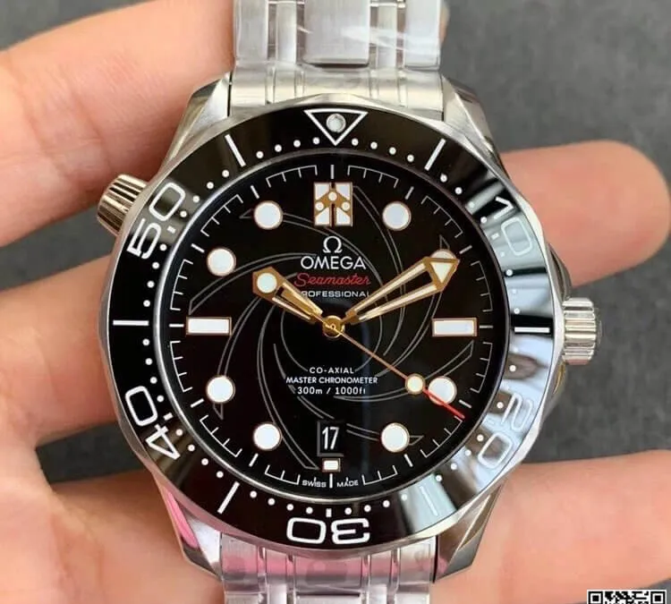 Omega Seamaster Diver 300M 210.22.42.20.01.004 OR Factory 1:1 Best Edition Replica Watch Black Bezel